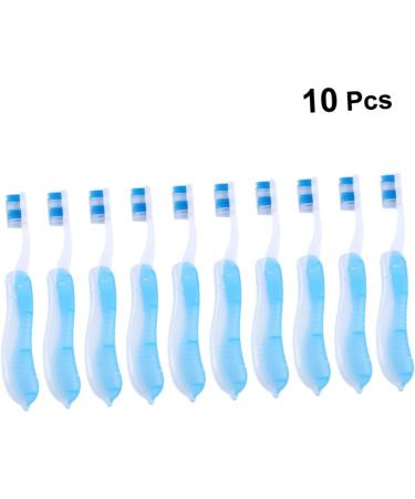 Buy Kombiuda 10-in-1 Travel Toothbrush - Collapsible Hard Bristle Perfect for Adults & Kids | Ideal Outdoor Gift & Cleaning Brush - Buy Online on GoSupps.com