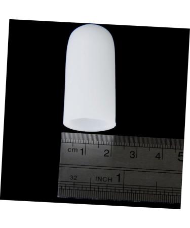 White Gel Toe Protectors - Pair of Eversion Shoe Caps for Blisters & Foot Protection - Buy Online on GoSupps.com