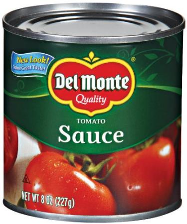 Del Monte Tomato Sauce, 8-Ounce (Pack of 8) 8 Ounce (Pack of 8)