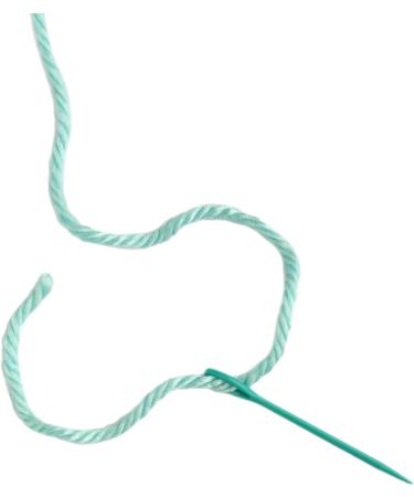 Boye Large Plastic Yarn Needles for Crocheting and Sewing - Teal/Pink, 2pcs - Buy Online on GoSupps.com