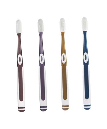 Tovinanna 1 sentence 4st nano toothbrush household toothbrushes replacement heads for toothbrushes care silk dairybrushes coalbrushes coalbrushes tooth toothbrushes pebbles man handy charcoal