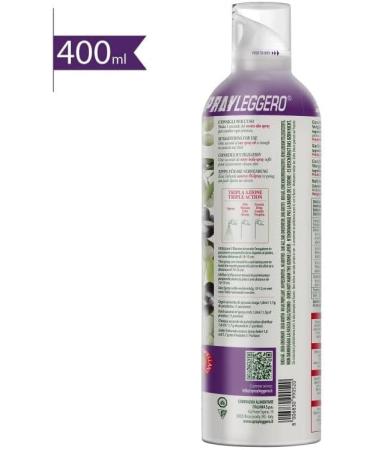  Italian Gourmet E.R. SPRAYLEGGERO Pack of 3 bottles of extra virgin olive oil flavored with garlic 400 ml thanks to the practical sprayer you can save up to 90% of the oil + 400 g gourmet Italian polpa - Buy Online on GoSupps.com