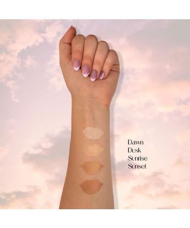 BaeBlu Organic Cheek Tint - Natural Vegan Gluten-Free Cream Bronzer Stick | Made in USA - Sunset - Buy Online on GoSupps.com