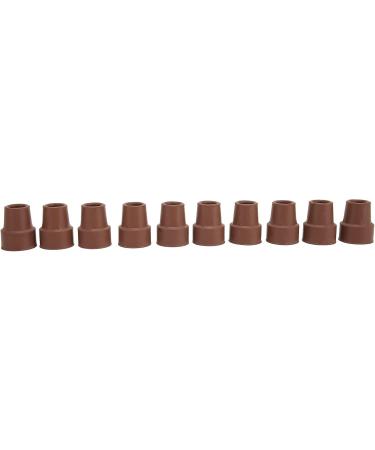 Walking Cane Tip Kit Crutch Tip Standard SlipProof Design 10-Piece Deep Groove for Repair - Buy Online on GoSupps.com