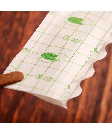 LALAFINA 100pcs Makeup Hand Palette - Disposable Adhesive Cosmetic Palettes & Brush Cleaner | 8x8cm Cat Design - Buy Online on GoSupps.com