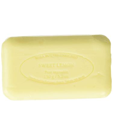 Pre de Provence Artisanal Soap Bar - Organic Shea Butter, Quad Milled French Skincare for Rich Lather - Sweet Lemon 5.3 Ounce (Pack of 1) - Buy Online on GoSupps.com