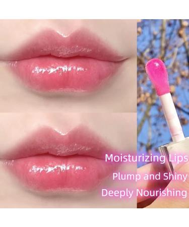 ASKELI Hydrating Lip Oil 2 Pack - Plumper Tinted Gloss Set for Plumping and Moisturizing Dry Lips - Raspberry & Pink - Buy Online on GoSupps.com