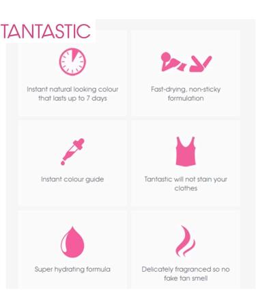 Tantastic Exfoliating Bodywash - Vegan-Friendly Exfoliator Smoothes Skin Strawberry Scented 150ml - Buy Online on GoSupps.com