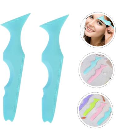 SHOWERORO 2pcs Multifunctional Eyeshadow Applicator Template Tool Shield Reusable Makeup Guide Multi-Function - Buy Online on GoSupps.com