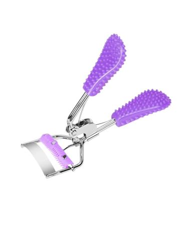Eyelash Curler Women Eyelash Curler Clip Beauty Tool Lashes Makeup Eyelash Tweezers for Makeup Tools and Accessories (Color : Purple)