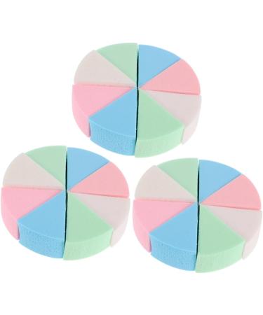 Beaupretty 15 Sets Triangular Sponge Puff Face Powder Sponge Mineral Foundation Powder Blending Sponge Wedge Makeup Women Sponge Puff White Makeup Triangle Miss - Buy Online on GoSupps.com