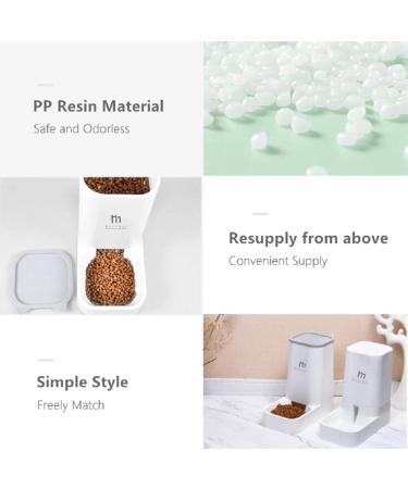 Self-Dispensing Cat Dog Feeder and Waterer for Convenient Pet Care - Buy Online on GoSupps.com