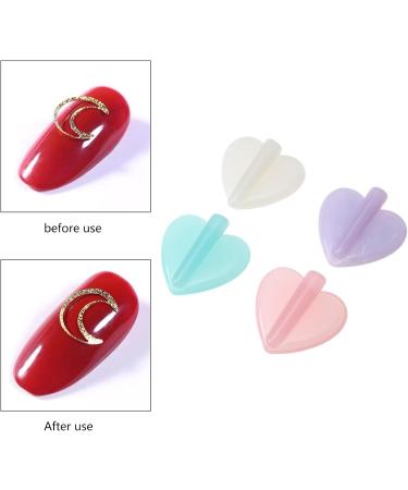 Lurrose 4 Set Nail Art Templates - Precision Shaping Tools for Acrylic Nails | 3D Metal Frame Accessories - Buy Online on GoSupps.com