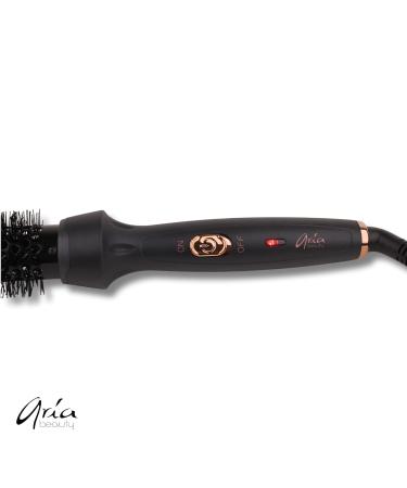 Aria Beauty Thermal Ionic Styling Brush - Lightweight Ceramic Round Brush for Perfect Blowouts - Hot Styling Brush (No Air) - Black - 1 pc - International Shipping Available - Buy Online on GoSupps.com