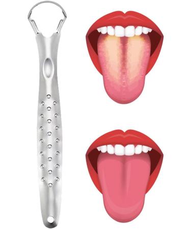 Buy Wukesify Metal Tongue Scrapers - Professional Oral Hygiene Tool Fresh Breath & Healthy Mouth - 2 Anti-Slip Stainless Steel Pieces - Buy Online on GoSupps.com