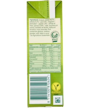 Knorr Carrot and Leek Puree Ready-to-heat soup dish 500ml - Buy Online on GoSupps.com