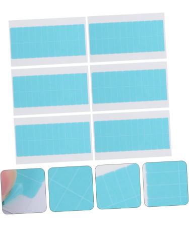 Mikinona 6 Sheets Double Sided Adhesive Hair Extension Adhesive Strips for Hair Extension Double Sided Wig Tape Hair Extension Holder Hair Extension Extension Tape 2.5x1.5cm Assorted Color - Buy Online on GoSupps.com