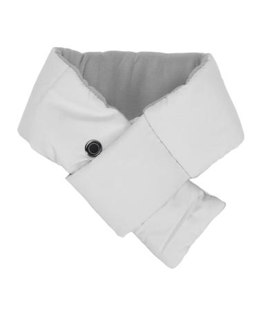 Neck heating pillows portable cotton washable electric neck warmer wrap thermal throat collar heated scarf for outdoor neck pain winter USB 3 temperature levels (A)