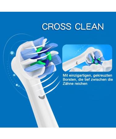 16 Compatible Supplement Brushes for Oral-B Electric Toothbrush - 4 Precision 4 Cross 4 3D Whitening & 4 Sensitive Clean - 1 Pack - Buy Online on GoSupps.com