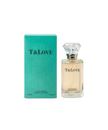 T&Love for Women Perfume 100ml Eau De Parfum Vaporisateur Spray - Long Lasting Mobile iris musk patchouli Oil From France