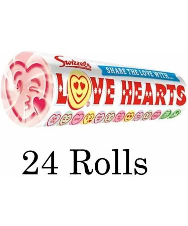 Love Heart Rolls 39g - Fruit Flavour Fizzy Sweets - Buy Online on GoSupps.com