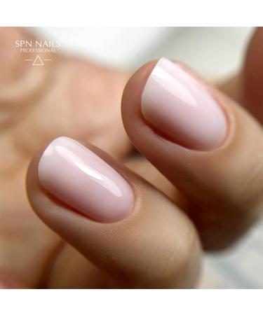 SPN Nails Professional Bubble Trouble Builder Bottle Cream Gel Nail Polish 10ml- Builder Gels for Nails Extension - Blush Pink Shade - Salon-Lasting Manicure LED/UV Lamp Curable - Buy Online on GoSupps.com
