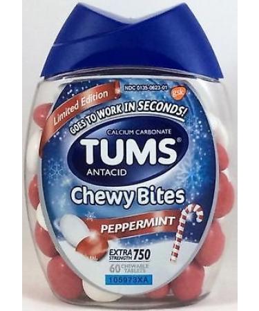TUMS Peppermint Chewy Bites Limited Edition - 60ct