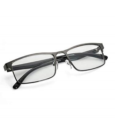 EgBert Fashion Black Nearsighted Glasses Metal Full Frame Myopia Glasses - -1.5 - Buy Online on GoSupps.com