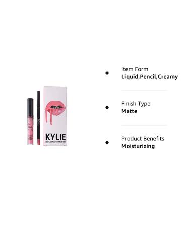 Kylie Koko K Lip Kit - Long-lasting Matte Lipstick Set by Kylie Cosmetics - Buy Online on GoSupps.com