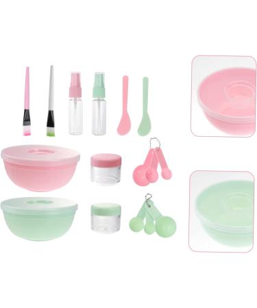 minkissy Spa Bowls for Facials 2 Sets Bowl Set Makeup Make up Applicators for Makeup Stuff Cosmetic Mud Bowl Silicone Brush Clay Tool Mixing Bowl DIY Bowl Tools Spa - Buy Online on GoSupps.com