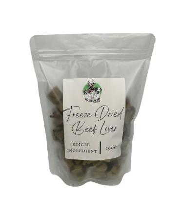 Barkers Dozen Freeze Dried Beef Liver Dog Treats 1 LB Training Treats Single Ingredient Liver Treats High Protein Dog Treats Beef Dog Treats Canadian Beef Dog Treats