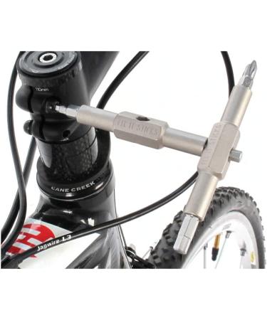 Fix It Sticks Replaceable Edition Steel Multi-Tool with 8 Interchangeable Bits - Silver - Buy Online on GoSupps.com