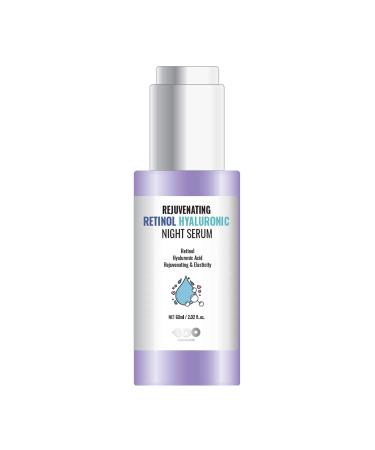 Rejuvenating Retinol & Hyaluronic Night Serum 2.02 Fl oz