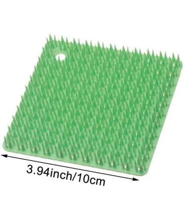 Silicone Sponges Cleaning Sponges Scrubber for Dishes Fruit Vegetable Scrubber Silicone Sponges for Kitchen Gadgets Brush Accessories Green - Buy Online on GoSupps.com