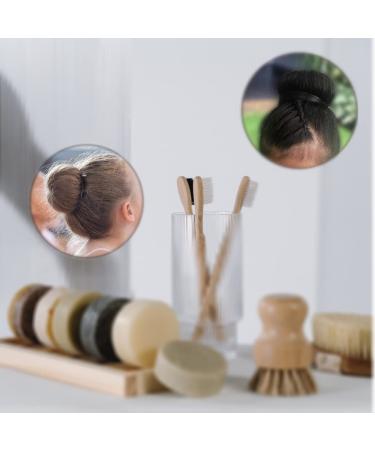 Sunnysam Extra Small Hair Knot Shaper for Kids - 6 Pack Mini Hair Donut Socks for Girls Perfect for Short & Thin Hair (6.1 cm Dark Brown) - Buy Online on GoSupps.com