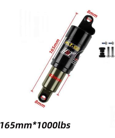 ZTZ Mountain Bike Rear Shock Absorber - 125mm/150mm/165mm/190mm 850/1000Lbs - Downhill Bicycle Spring Shock for Enhanced Performance - Buy Online on GoSupps.com