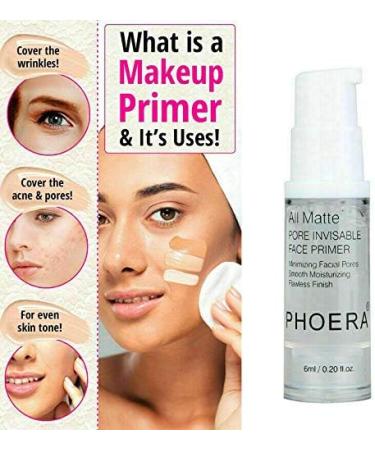 ONEKLIK PHOERA Primer - Full Coverage Foundation for Oil Control, Long-Lasting Makeup - 6ml (Pack of 1) - Buy Online on GoSupps.com