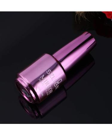 FRCOLOR Nail Polish Metallic Colors Mirror Effect Nail Varnish Glossy Gel Manicure Nail Polish (6 Light Purple) - Buy Online on GoSupps.com