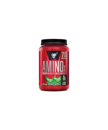 BSN Nutrition Amino X Supplement with Vitamin D Vitamin B6 and Amino Acids Green Apple Flavour 70 Servings 1 kg Green Apple 70 Servings (Pack of 1)