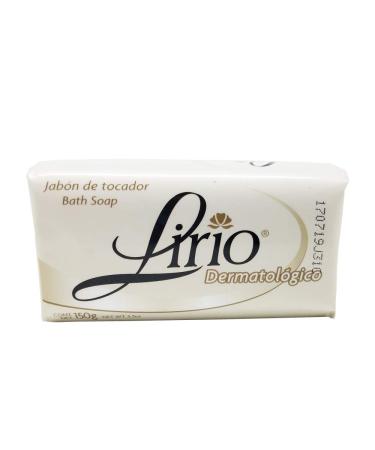 Lirio Dermatologico Glycerin Enriched Antibacterial Bar Soap 5.3 Oz - Pack of 6 | Daily Use for All Skin Types - Buy Online on GoSupps.com