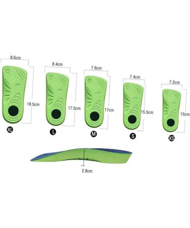 Hemoton 3 Pairs High Arch Insoles for Flat Feet | Women & Men Orthotic Shoe Pads | Comfort & Support Cushions - Buy Online on GoSupps.com