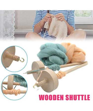 Lzndeal Hand Carved Top Whorl Drop Spindle Yarn Spinner - Perfect Gift for Beginners - Buy Online on GoSupps.com