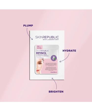 Shop Skin Republic Retinol Hydrogel Face Mask - Anti-Wrinkle Treatment (3 Pack) | International Shipping Available - Buy Online on GoSupps.com