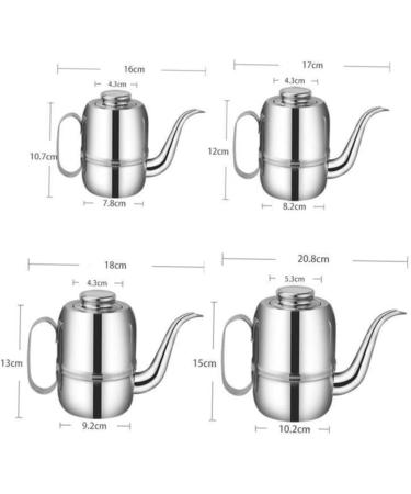 Zerodeko Kitchen Olive Oil Container Salad Containers Oil Spout Bottle Vinegar Storage Dispenser Olive Oil Dispenser Oil Pot Bottle Olive Oil Bottle Oil Pouring Bottle Metal Shaker Olives 16*7.8*10.7cm As Shown - Buy Online on GoSupps.com