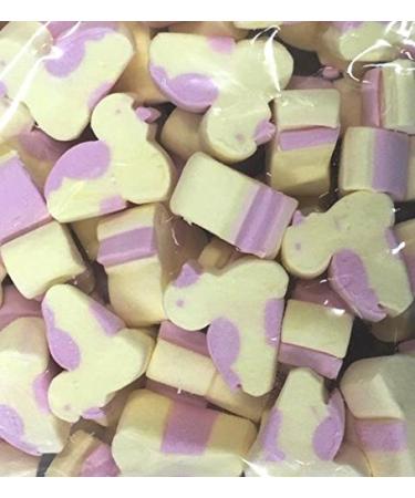 Pink & Yellow Chick Mallows 1kg Bag - Easter Marshmallows