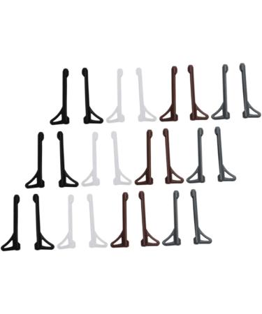Uonlytech 48 Pairs Silicone Glasses End Lace - Protect Your Glasses with Nerd Wax Glass Holder & Ear Pebbles - Ideal for Kids & Adults - Buy Online on GoSupps.com