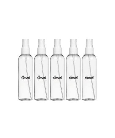 HARRODS Plastic Plastic Empty Small Spray Bottle Mist Spray Bottle 100ml (5Pc-100Ml)