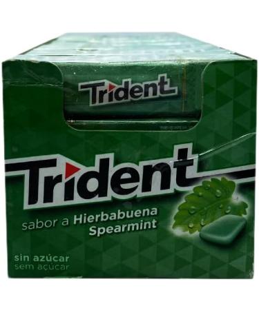 TRIDENT - Peppermint FRESH GUM S / A T - Buy Online on GoSupps.com