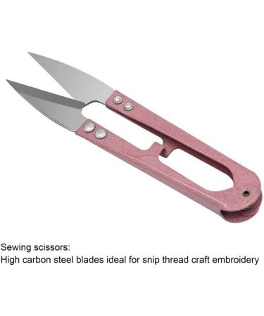 Weaving Needle and Threads Set with Stainless Steel Needles and Scissors for Hand Sewing Hair Extensions and Lace Wig DIY - 3 Rolls Black Thread - Buy Online on GoSupps.com