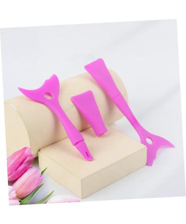 WOFASHPURET 3pcs Eyeliner Eyeshadow Baffle Silicone Molds Lash Supplies Women Eyeliner Miss Cosmetic - Buy Online on GoSupps.com